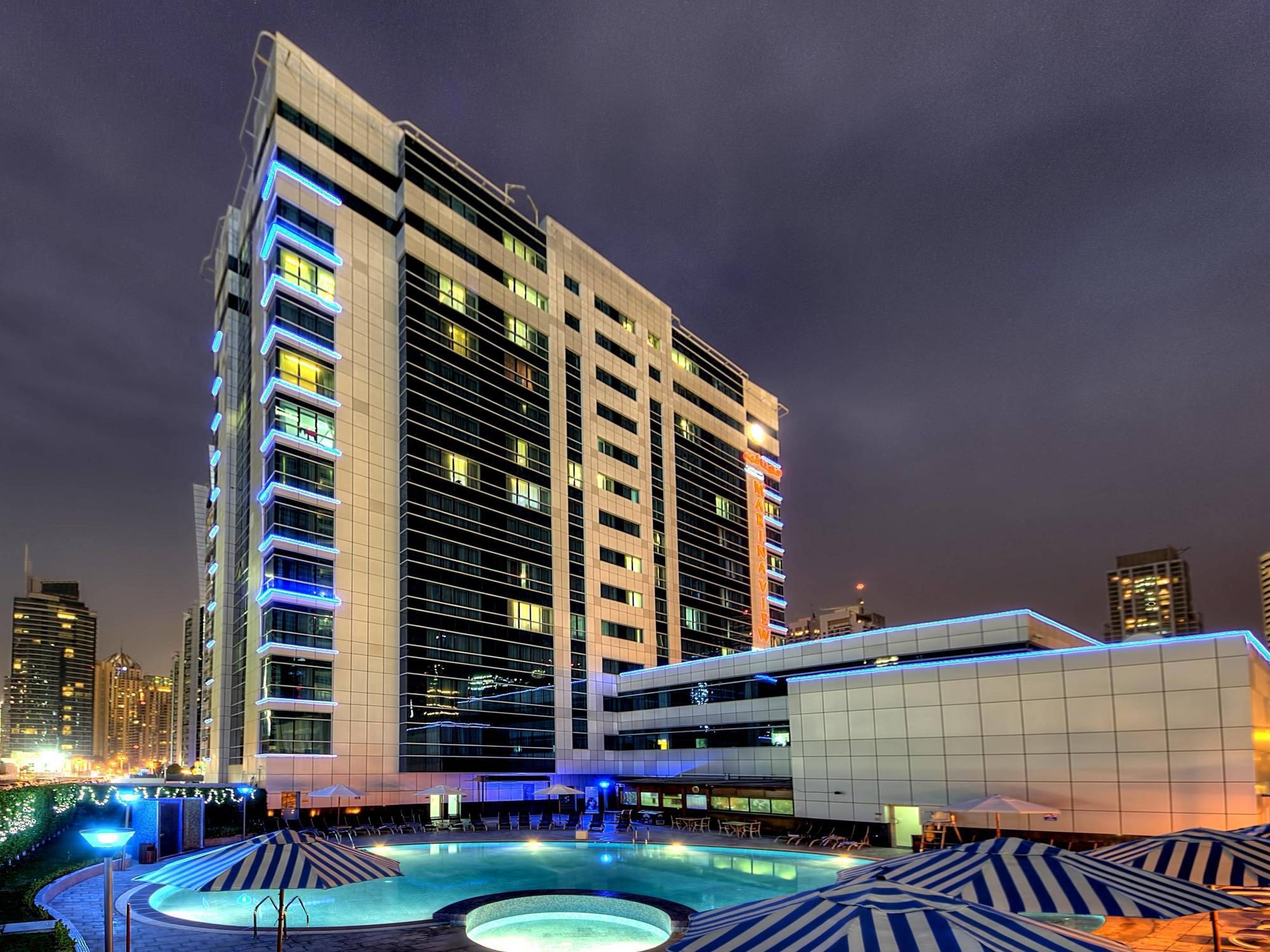 Marina View Deluxe Hotel Apartment Dubaj Zewnętrze zdjęcie